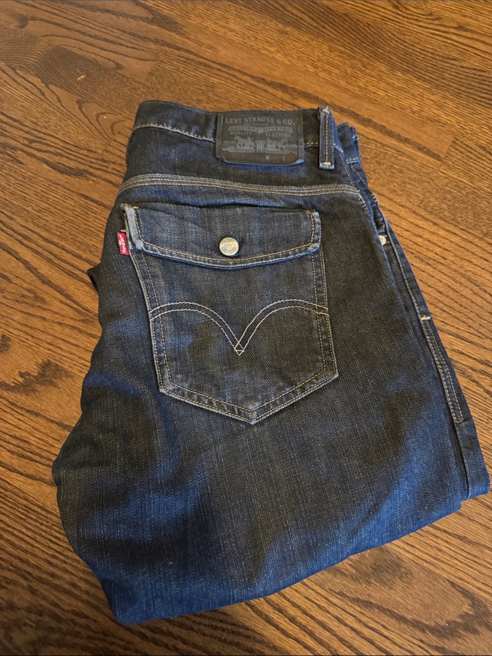 Levi's Bootcut Jeans in Dark Indigo